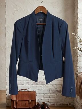 Laundry by Shelli Segal Inkblot Blue Dress (Tag Attached)